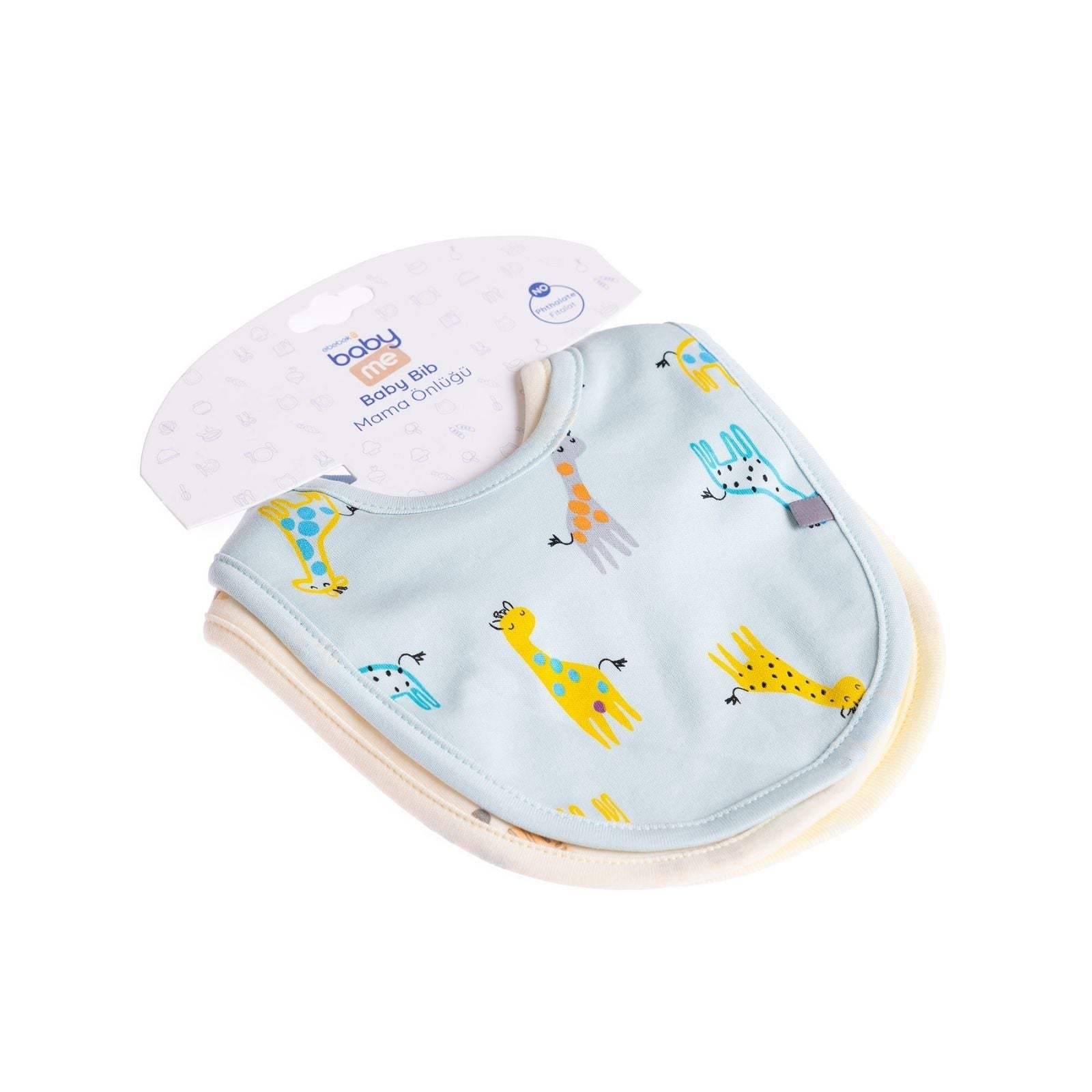 baby me Animals Baby Bib Pack of 3