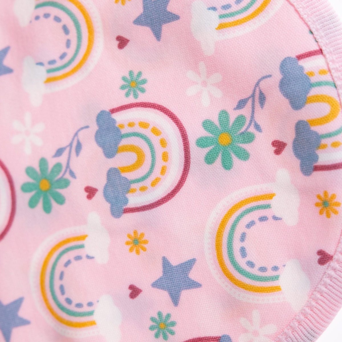 baby me Pink Baby Bib Pack of 3