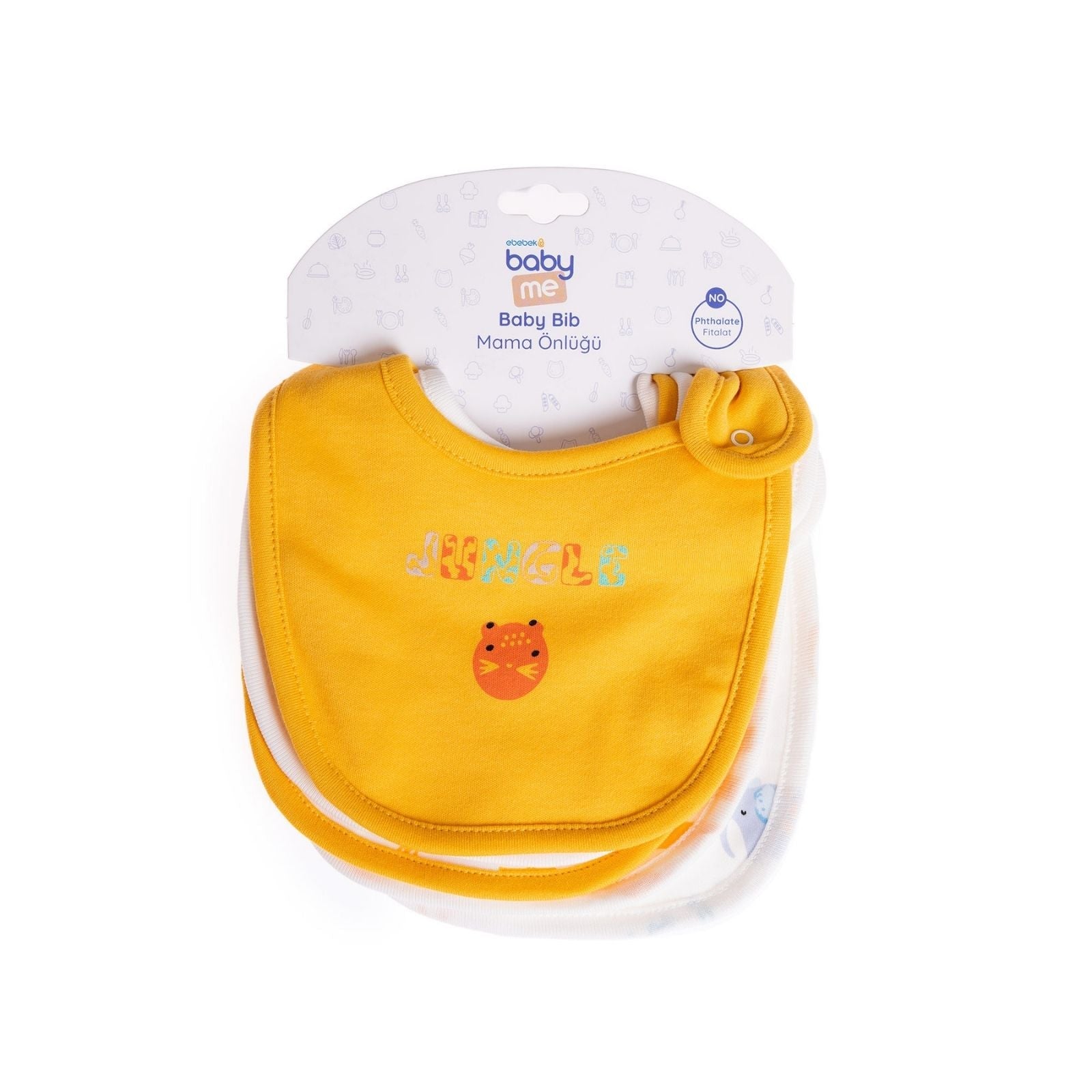 baby me Jungle Baby Bib Pack of 5