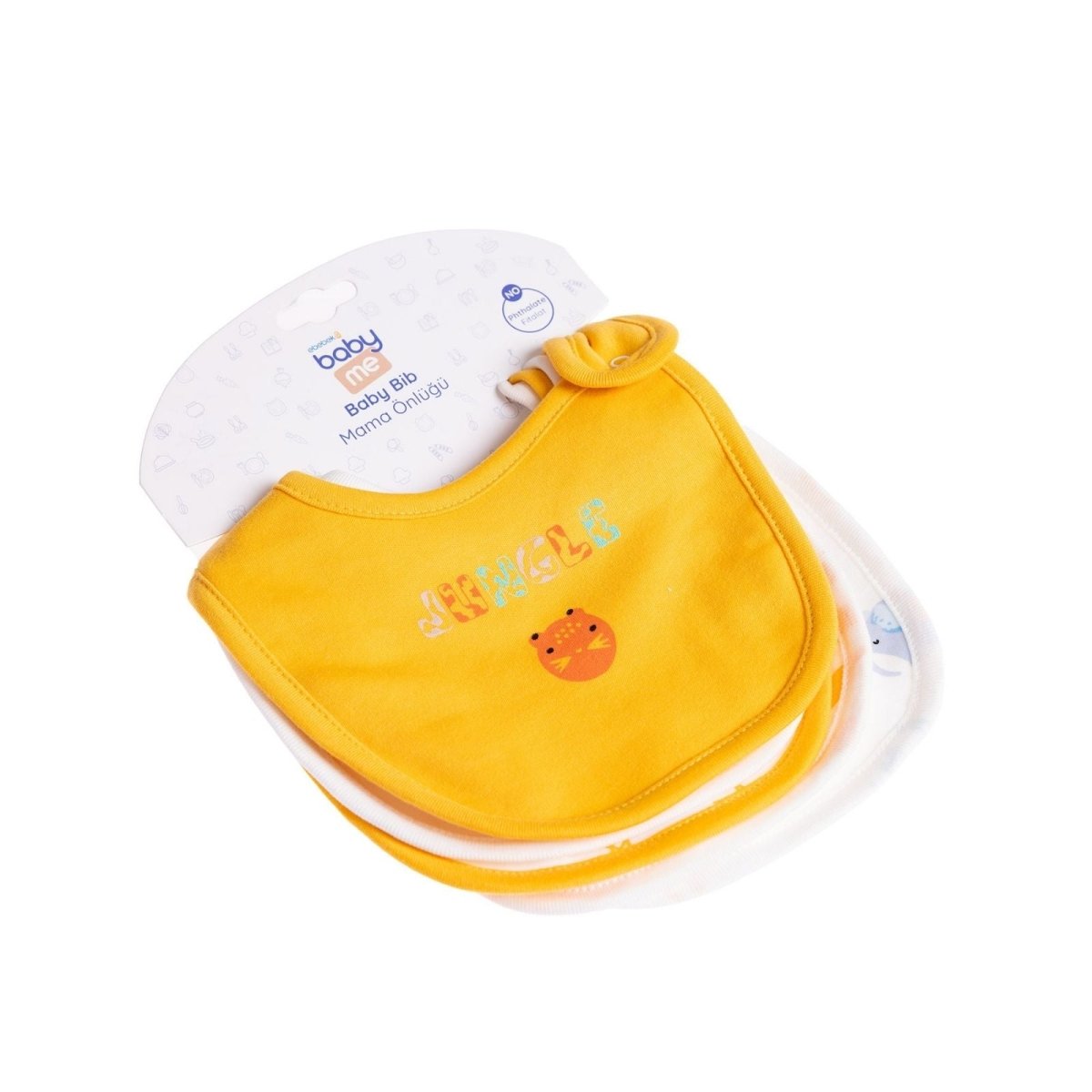 baby me Jungle Baby Bib Pack of 5