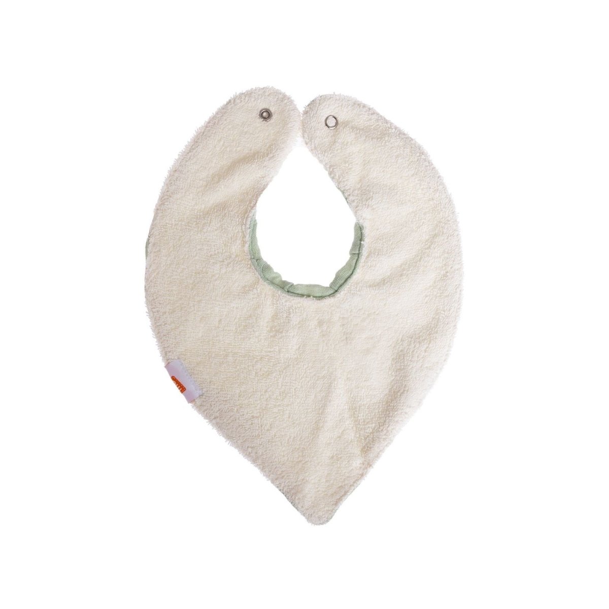 baby me Muslin Dribble Bib Green