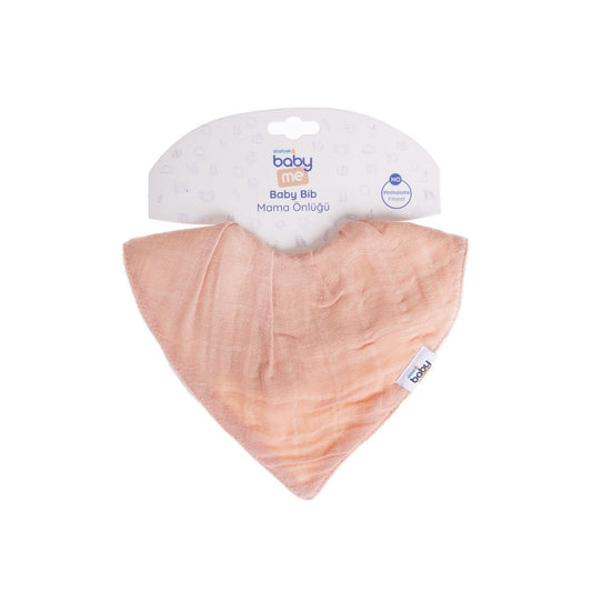 baby me Muslin Dribble Bib Blush