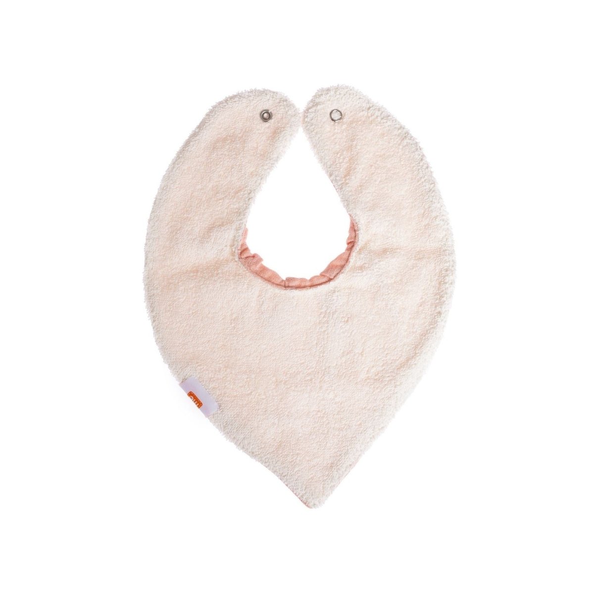 baby me Muslin Dribble Bib Blush