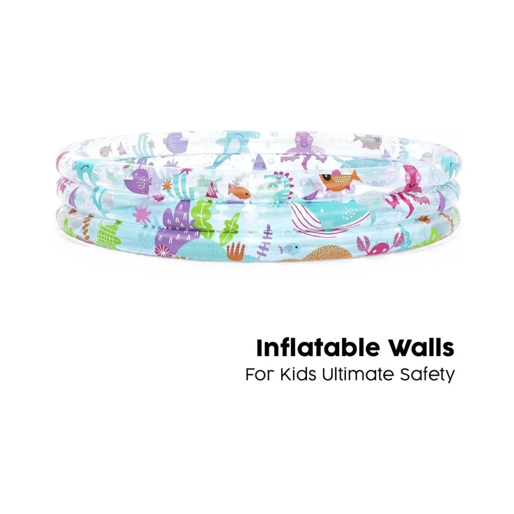 Bestway 60" x 12" Deep Dive 3 Ring Pool