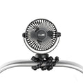 baby plus Rechargeable Stroller Fan - Black
