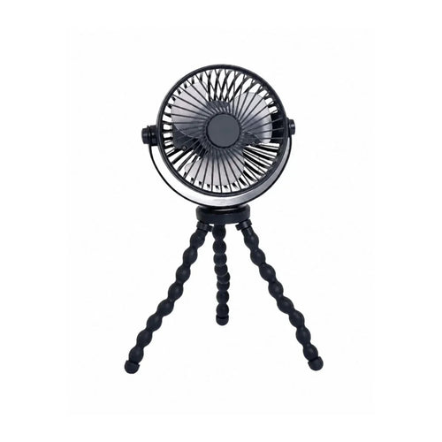 baby plus Rechargeable Stroller Fan - Black
