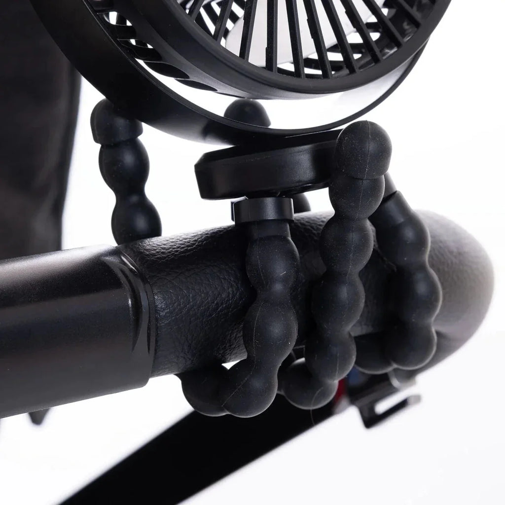 baby plus Rechargeable Stroller Fan - Black