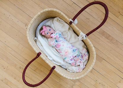 Copper Pearl Newborn Gown Bloom