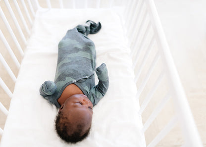 Copper Pearl Newborn Gown Hunter