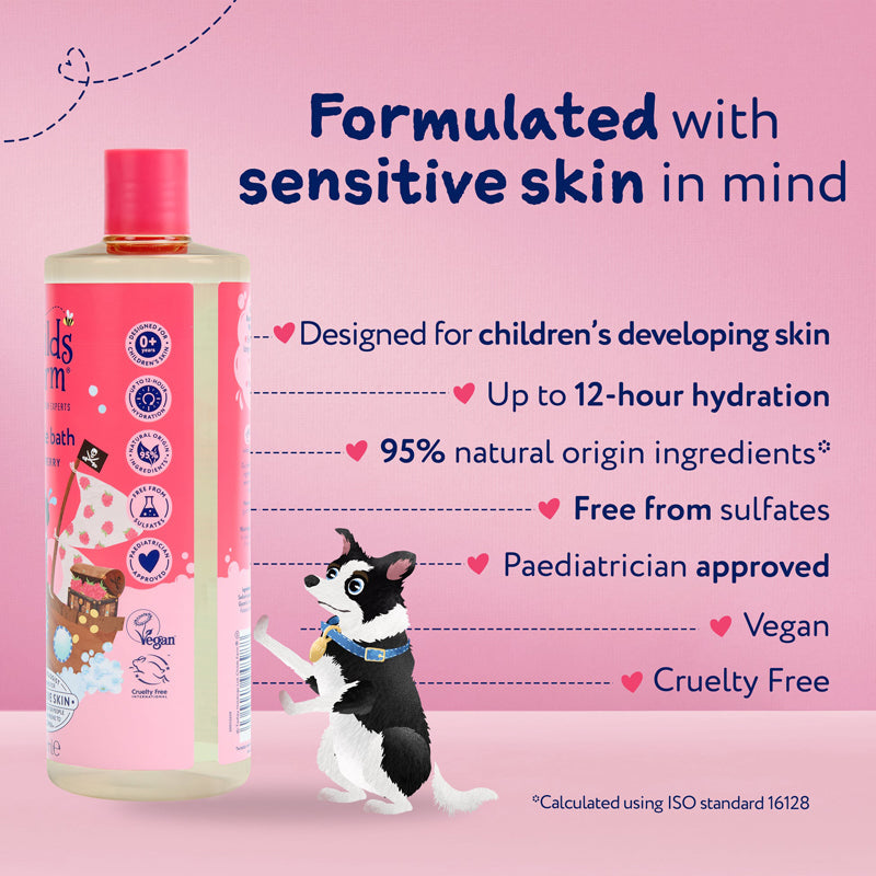 Child's Farm Bubble Bath Raspberry 500ml