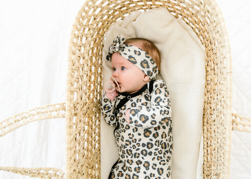 Copper Pearl Newborn Gown Zara