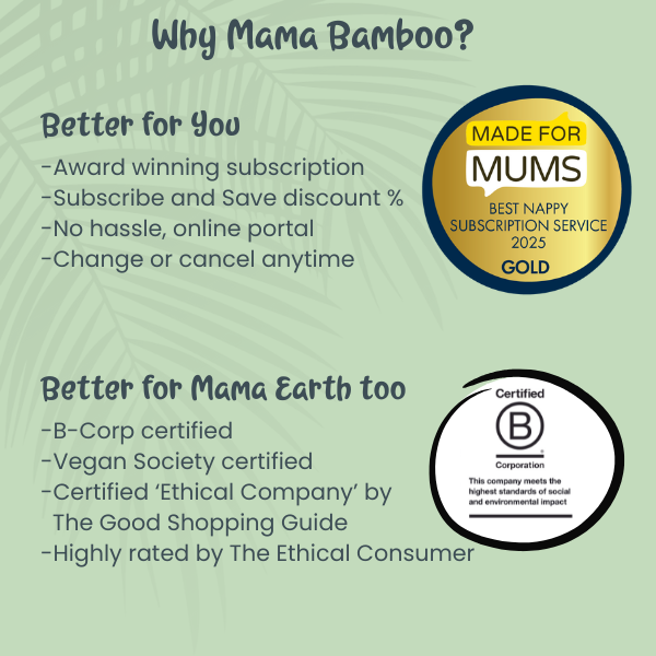 Mama Bamboo Sustainable Baby Wipes DS
