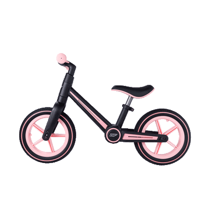 Be Fun Wheels Foldable Children's Balance Bike - Blossom Pink