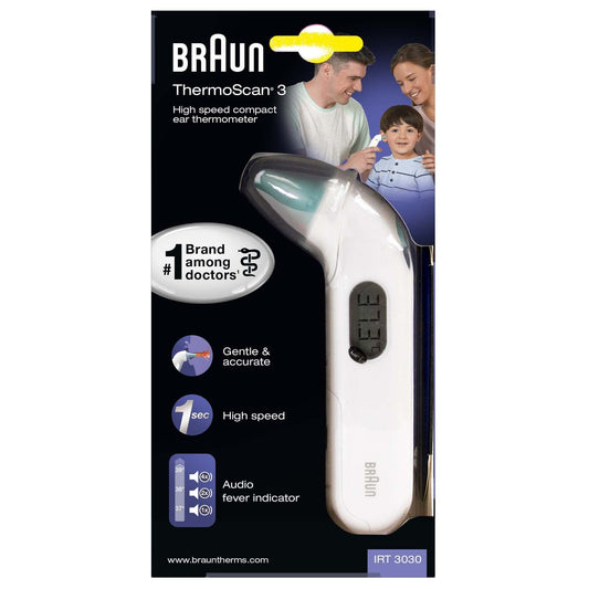 Braun Thermoscan 3 Ear Thermometer - Little Lug