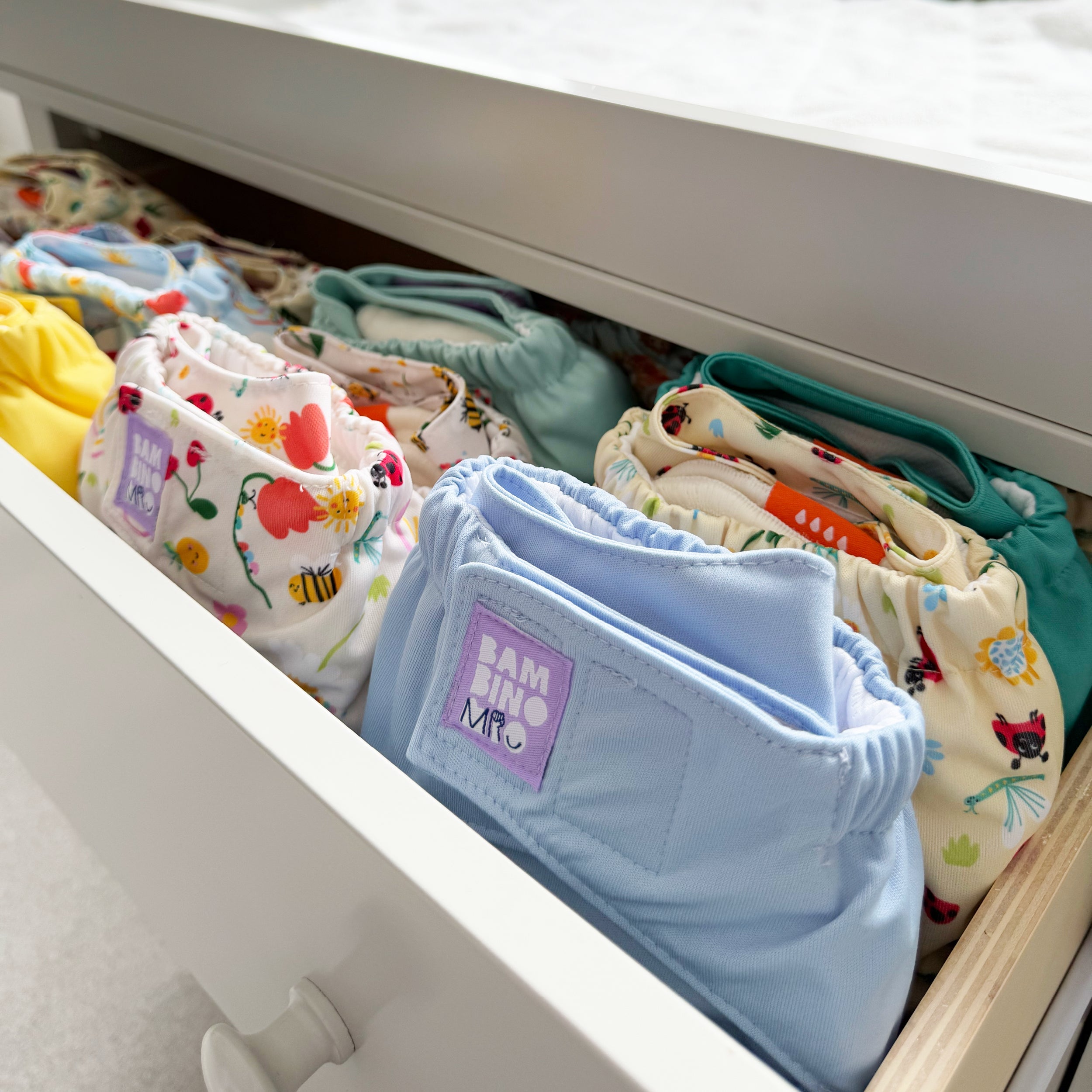 Revolutionary Reusable Nappy Bundle 5 Pack in Garden Party