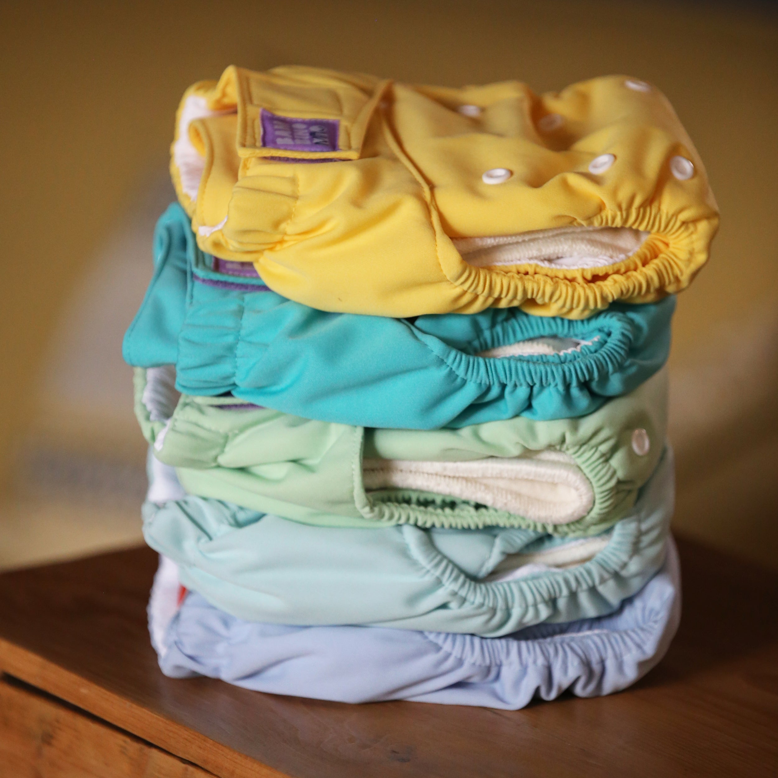 Revolutionary Reusable Nappy Bundle 5 Pack in Garden Party