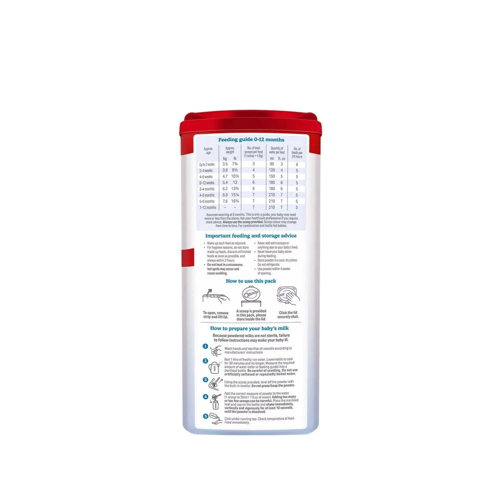 Cow & Gate 1 Hungry Baby Milk Formula 0-6 months 800g