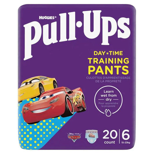 Huggies Pull-Ups Unisex Day Time Nappy Pants Size 6 - 20 Nappies