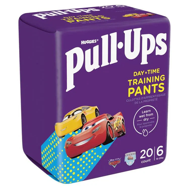 Huggies Pull-Ups Unisex Day Time Nappy Pants Size 6 - 20 Nappies
