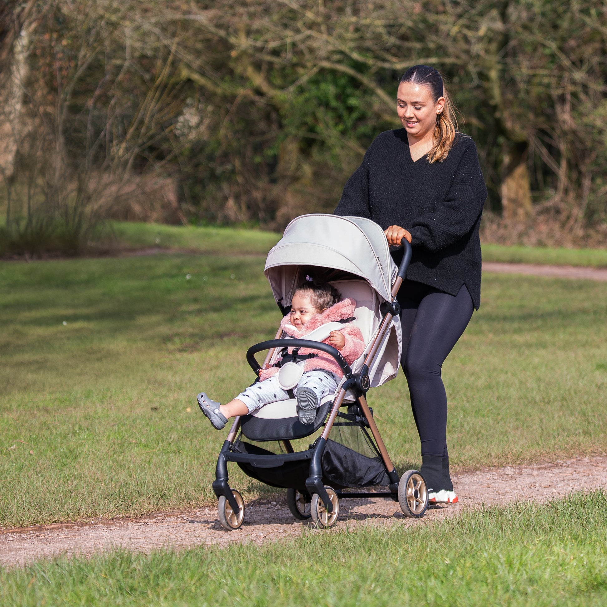 Red Kite Travel Push Me Koko Stroller (Latte Colour)