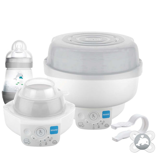 MAM Electric Steriliser And Express Bottle Warmer Set