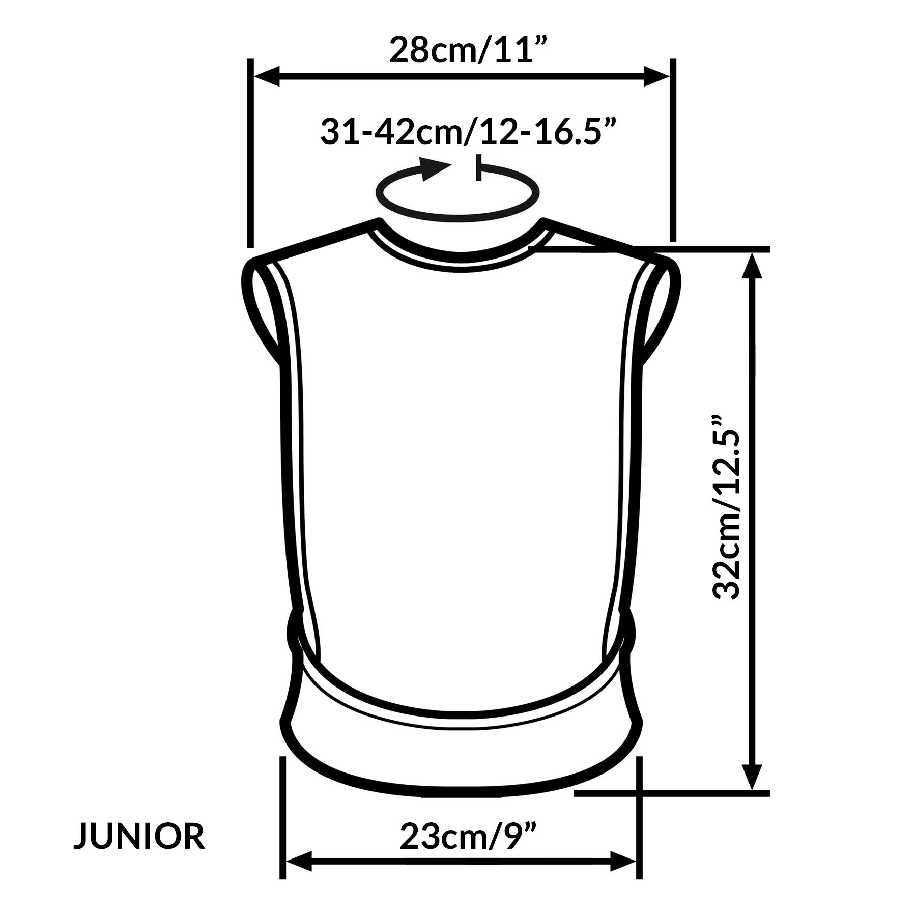 Junior Tabard Style Bib - Pink bubbles pattern
