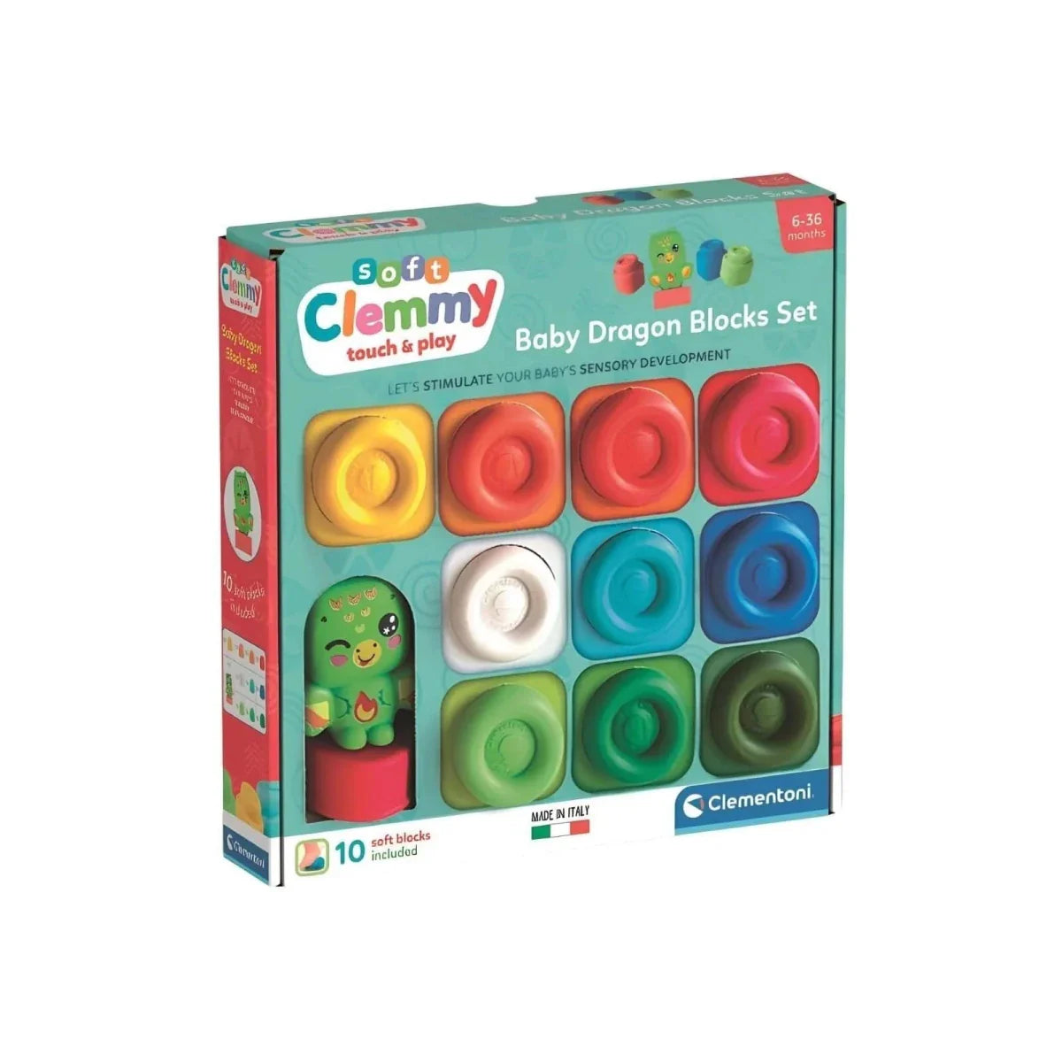 Clementoni Soft Clemmy Dragon Playset