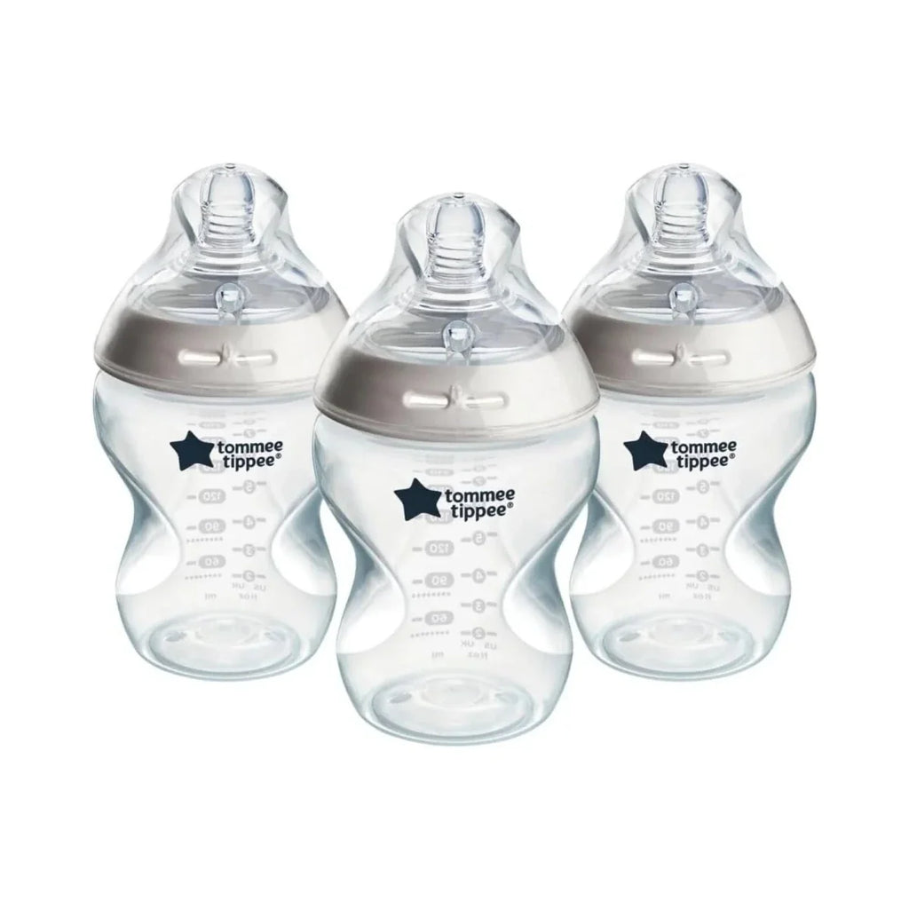 Tommee Tippee Closer to Nature Baby Bottle 260ml Pack of 3