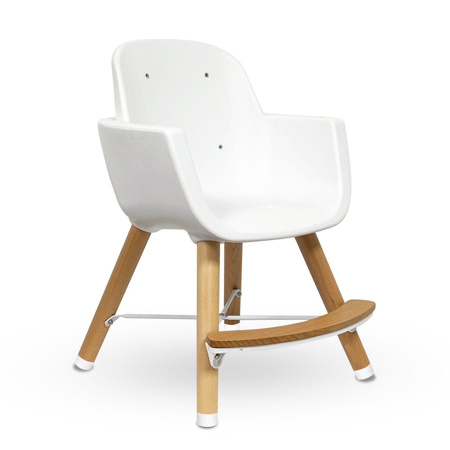 Callowesse Elata 3-In-1 Scandi Wooden Highchair – Grey