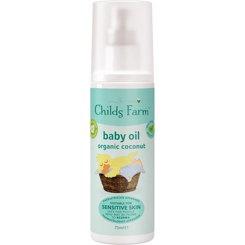 Child's Farm Baby Massage Oil Organic Coconut 75ml