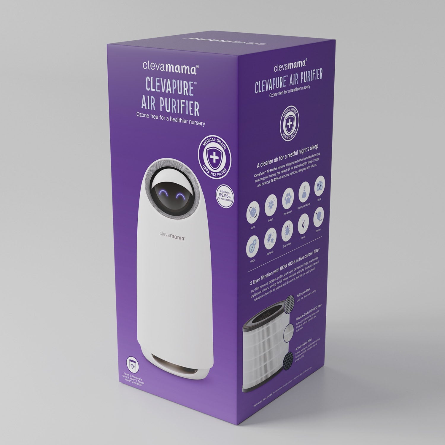 Clevamama Clevapure Air Purifier - Little Lug