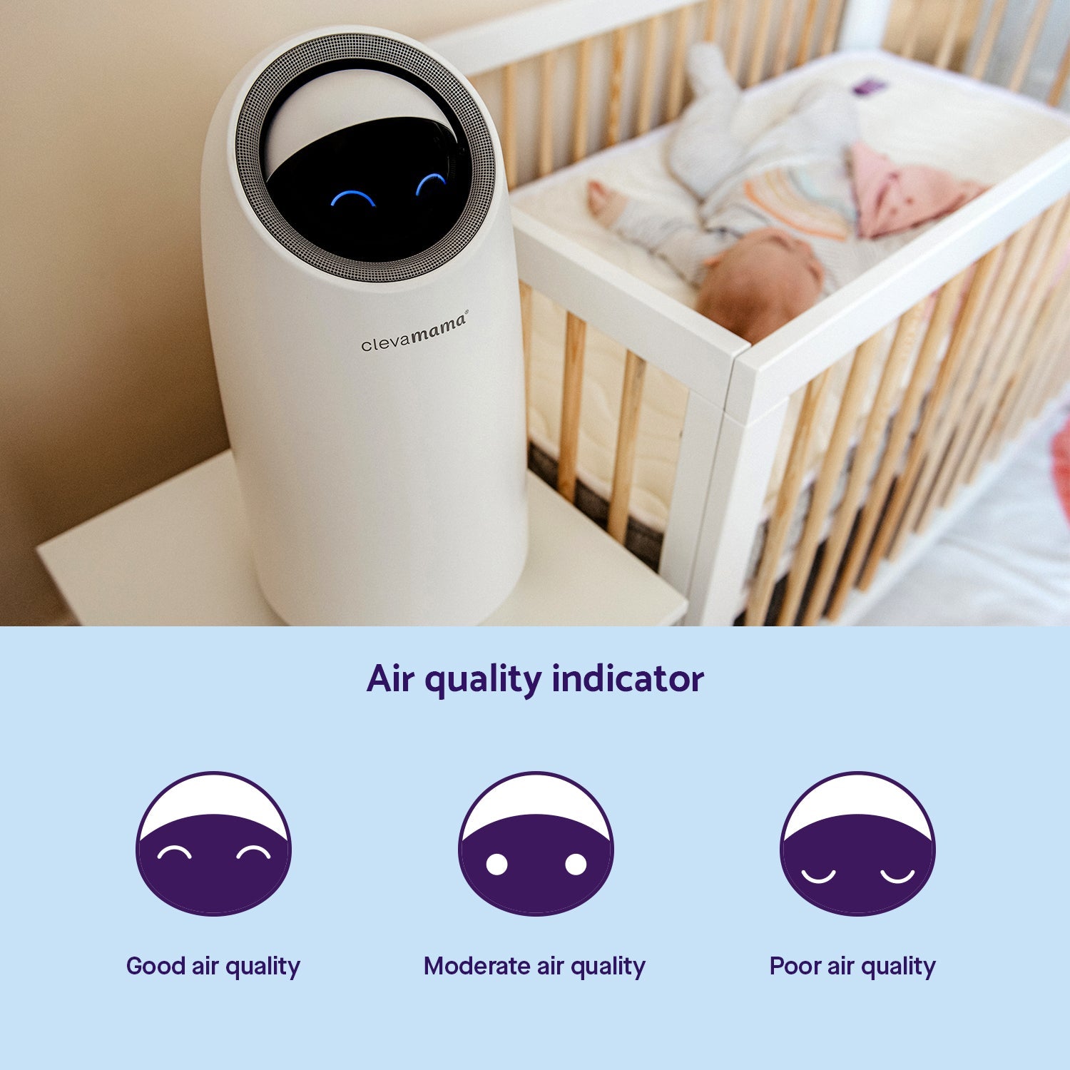 Clevamama Clevapure Air Purifier - Little Lug