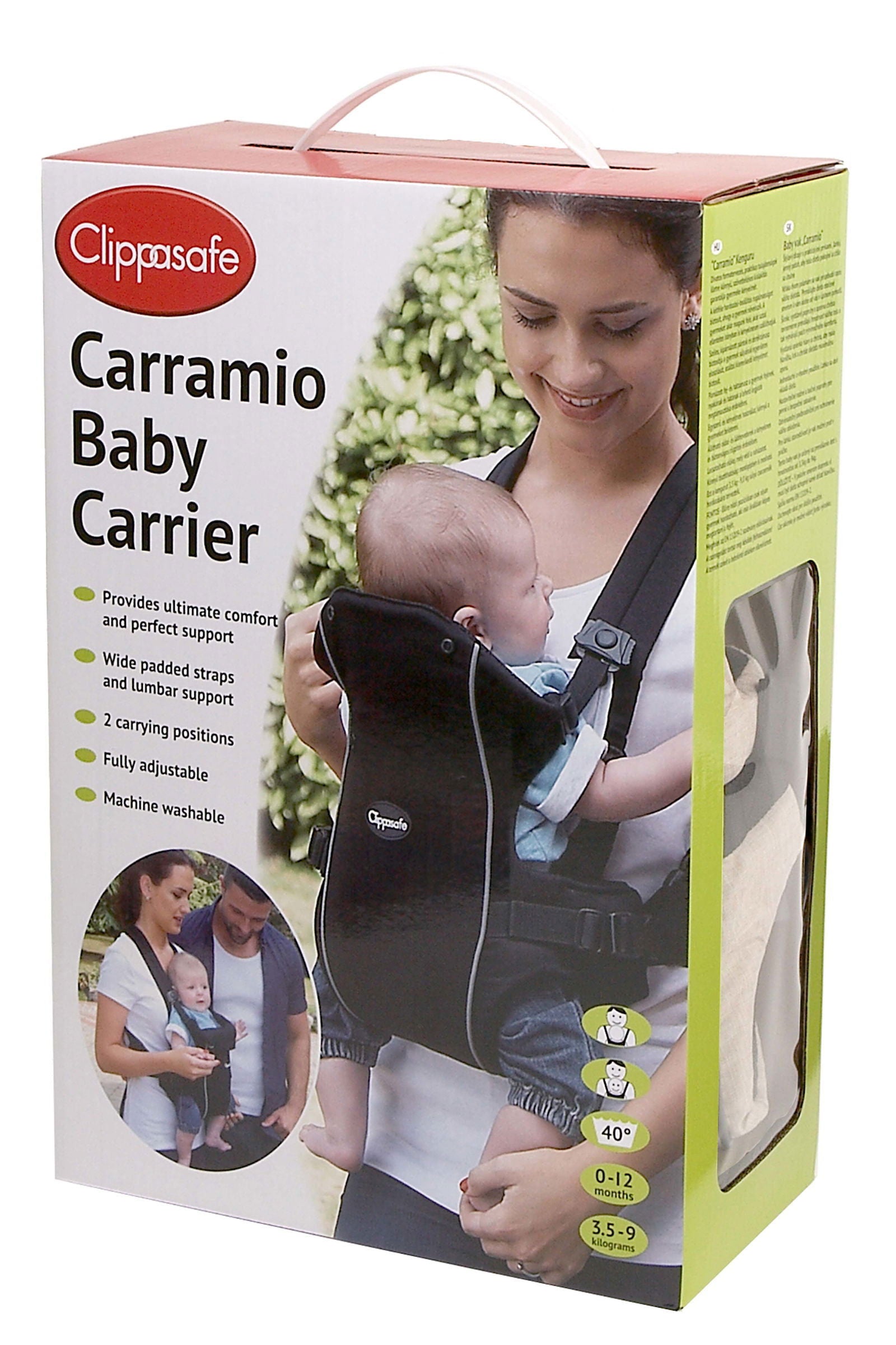 Clippasafe Carramio 2 Position Baby Carrier - Little Lug