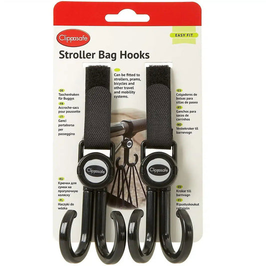 Clippasafe Stroller Bag Hooks - Little Lug