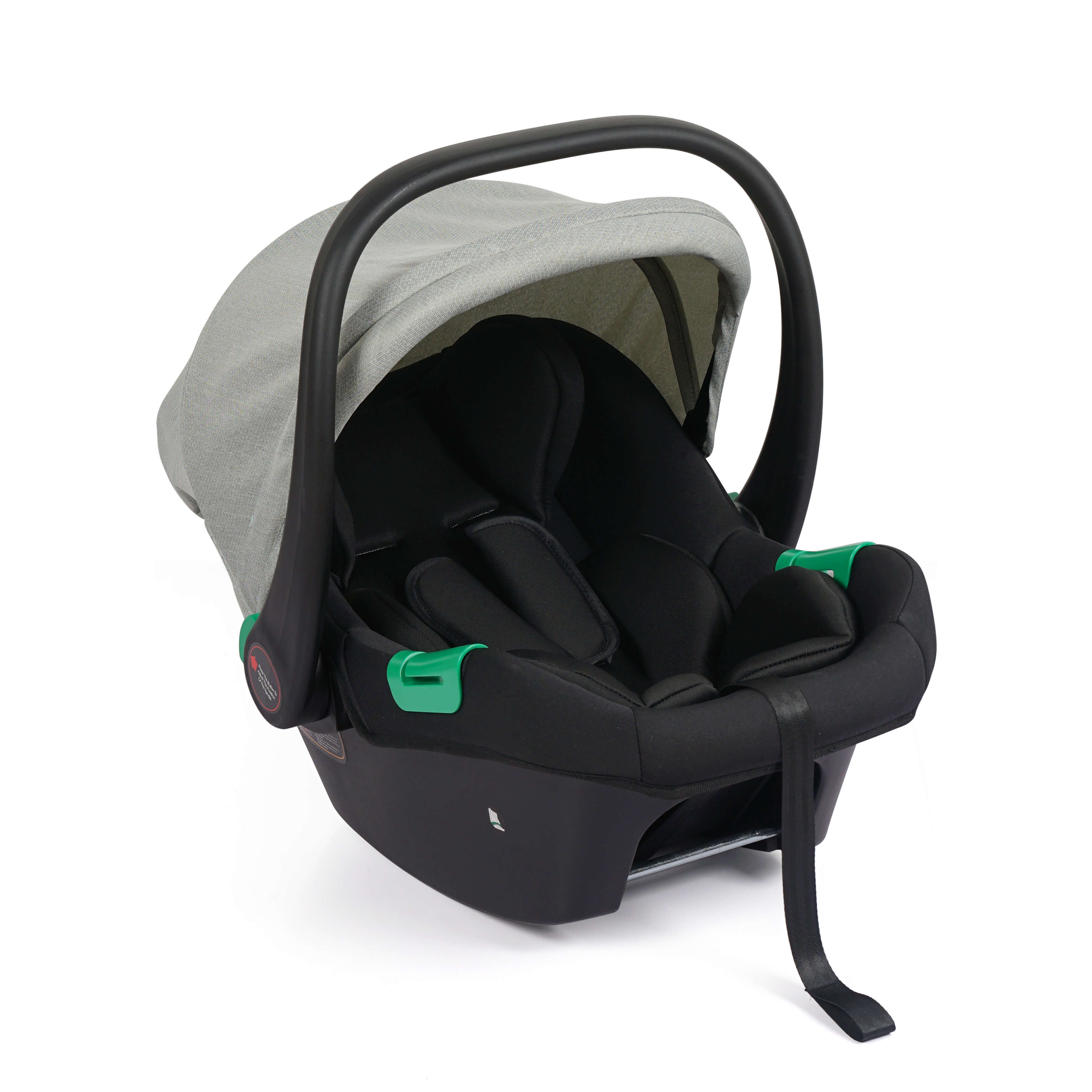 For Your Little One Cruise 3 In 1 Travel System With Car Seat And ISOFIX Base - Pebble Sage (Free Cupholder And Seat Liner Included!)