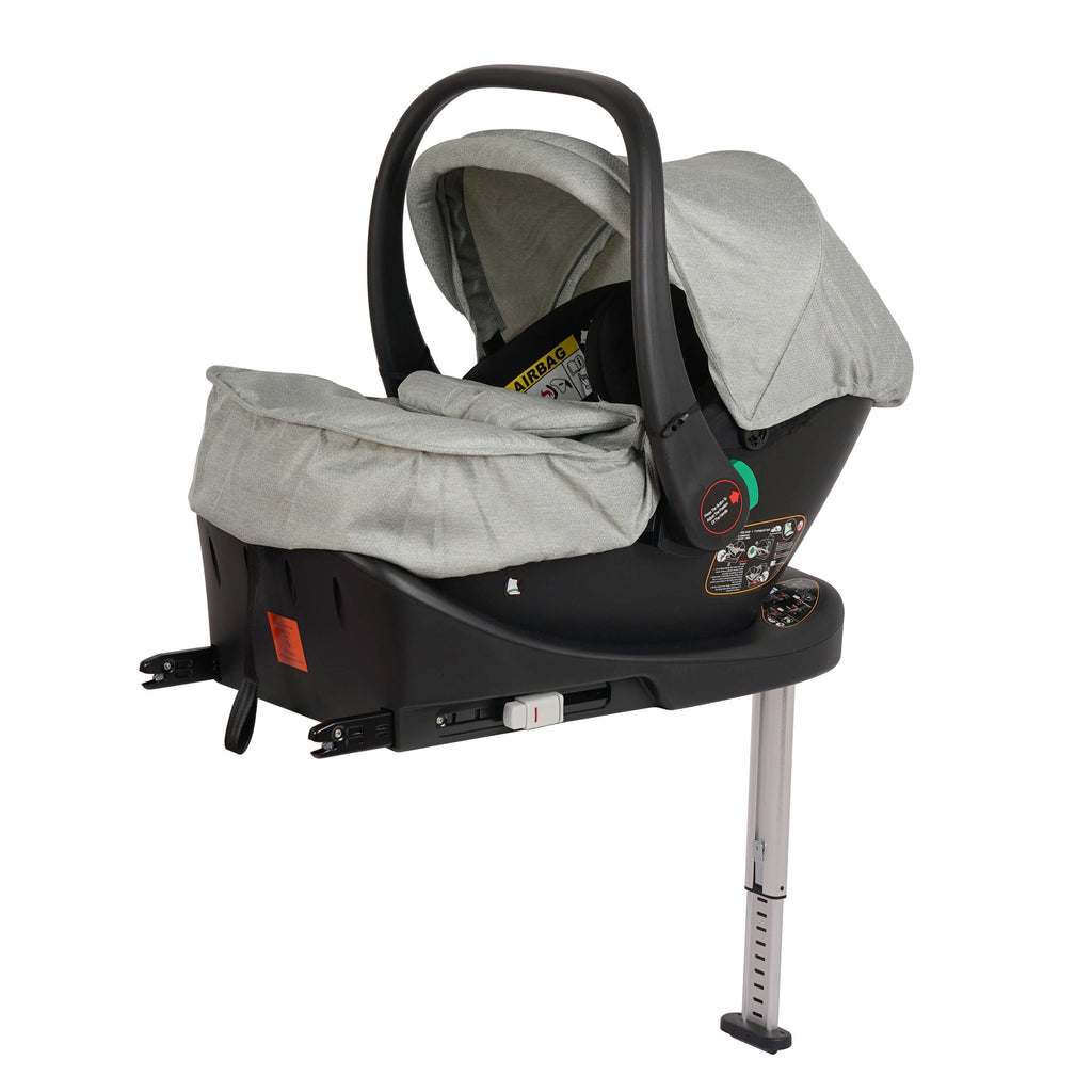 For Your Little One Cruise 3 In 1 Travel System With Car Seat And ISOFIX Base - Pebble Sage (Free Cupholder And Seat Liner Included!)