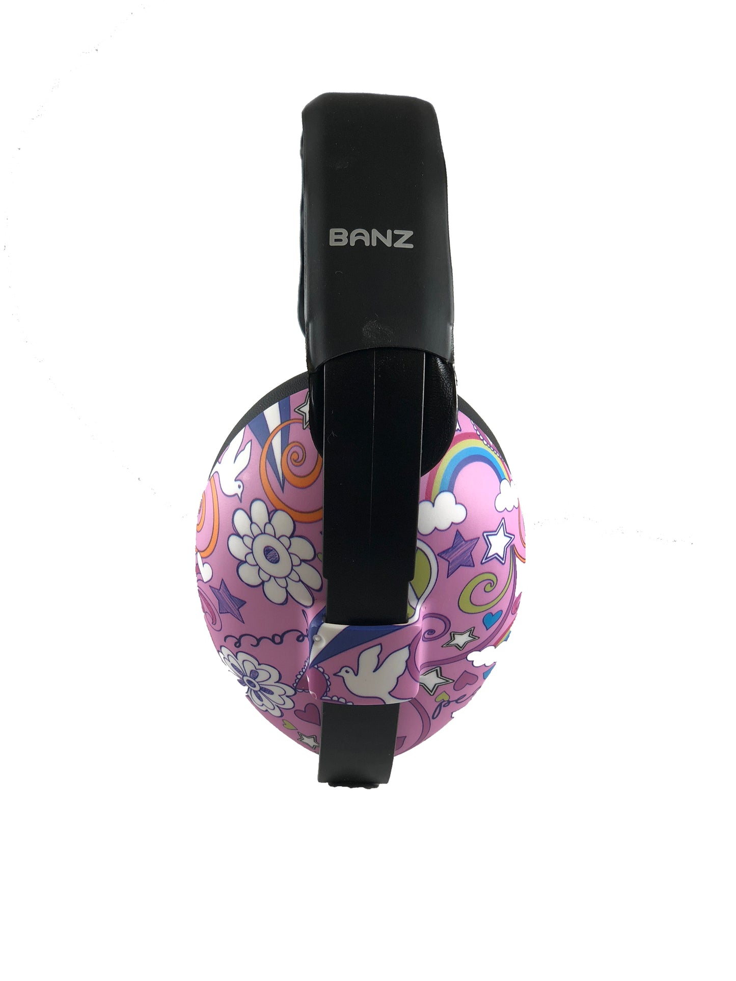 Baby Banz Bubzee Earmuffs (0-2 years) - Available in Grafitti/Peace Design