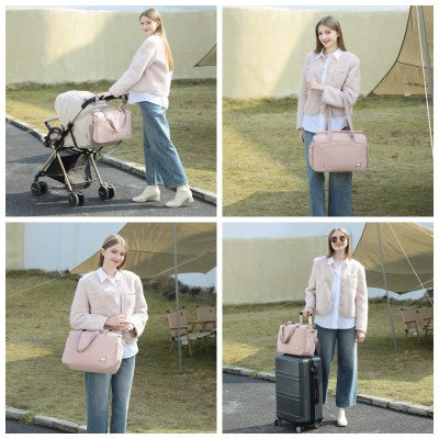 Miss Lulu Diaper Bag (Pink)