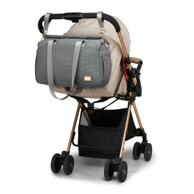 Miss Lulu Diaper Bag (Grey)