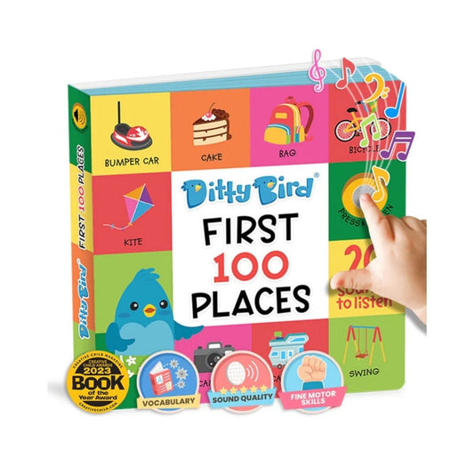 Ditty Bird First 100 Places Book