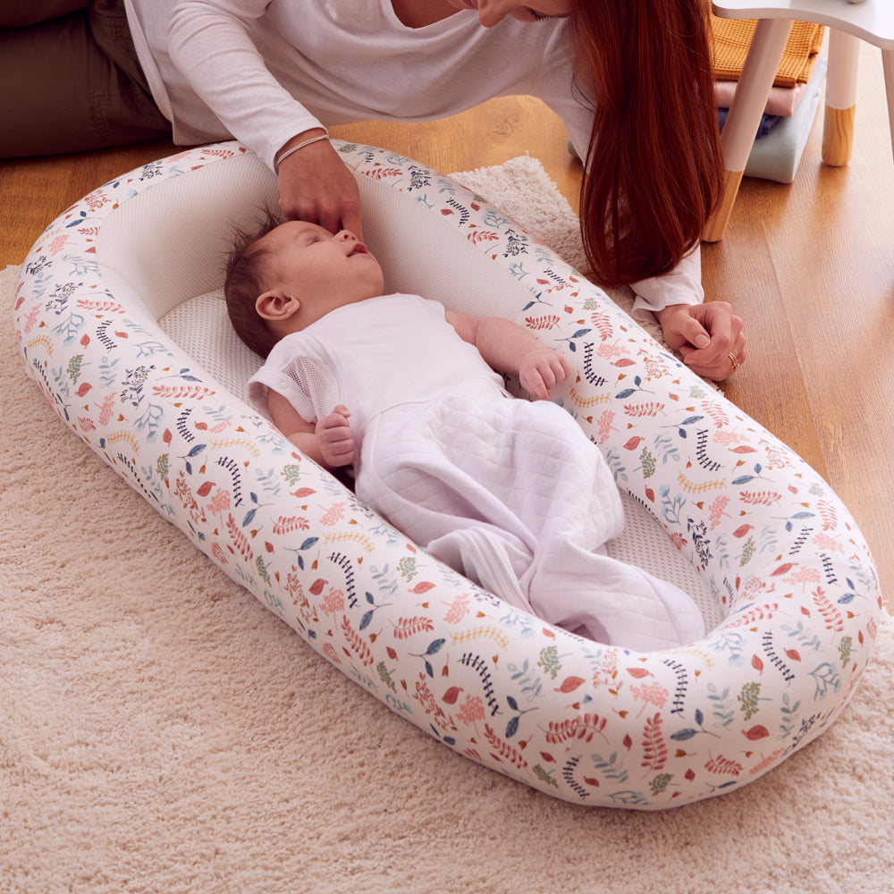 Purflo Sleeptight Baby Bed - (Available in Animal Safari/Botanical/Nutmeg Design)