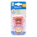 Dr Brown PreVent Shield Stage 2 Soother (Girl) - Pack of 2