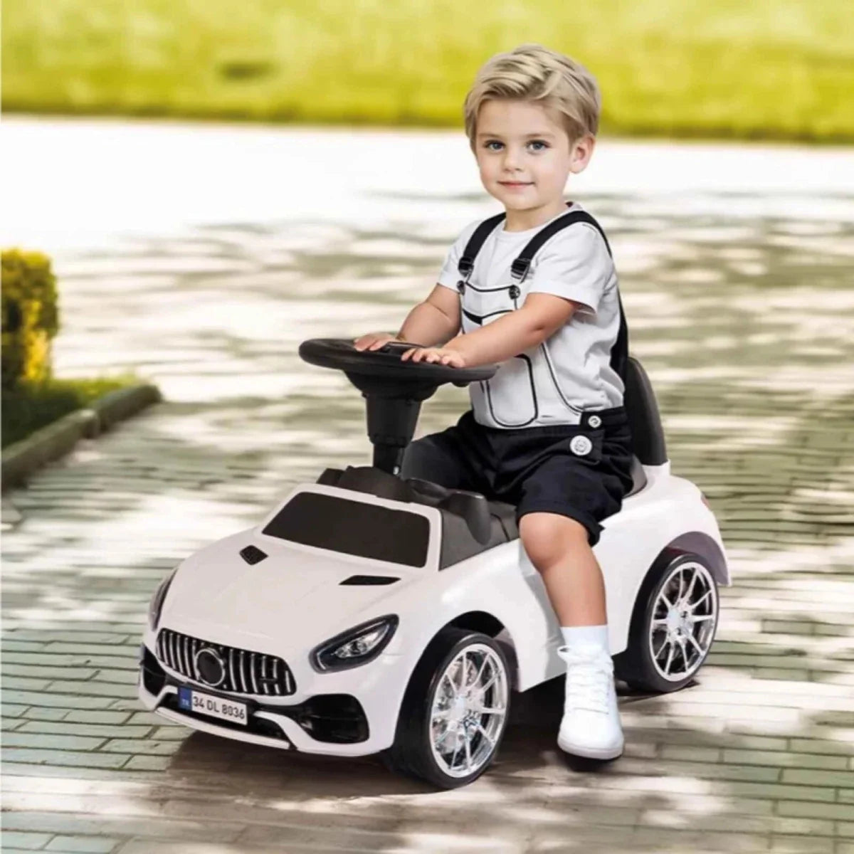 Dolu Ride On with Electronic Sounds & Soft Wheels