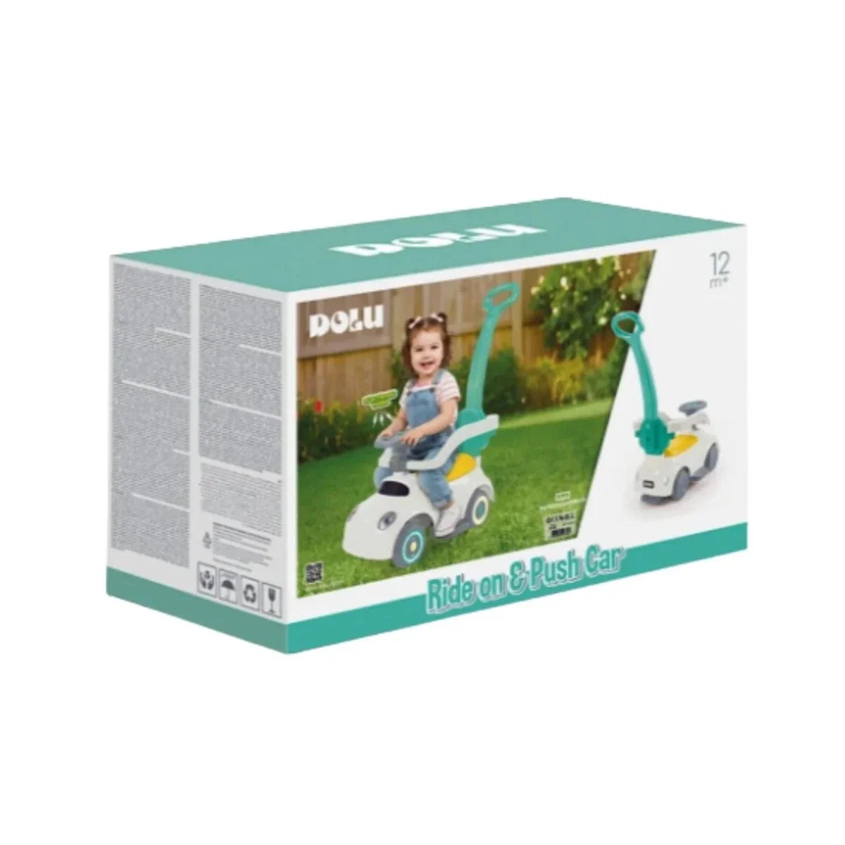 Dolu 3-in-1 Ride On Car with Electronic Sounds