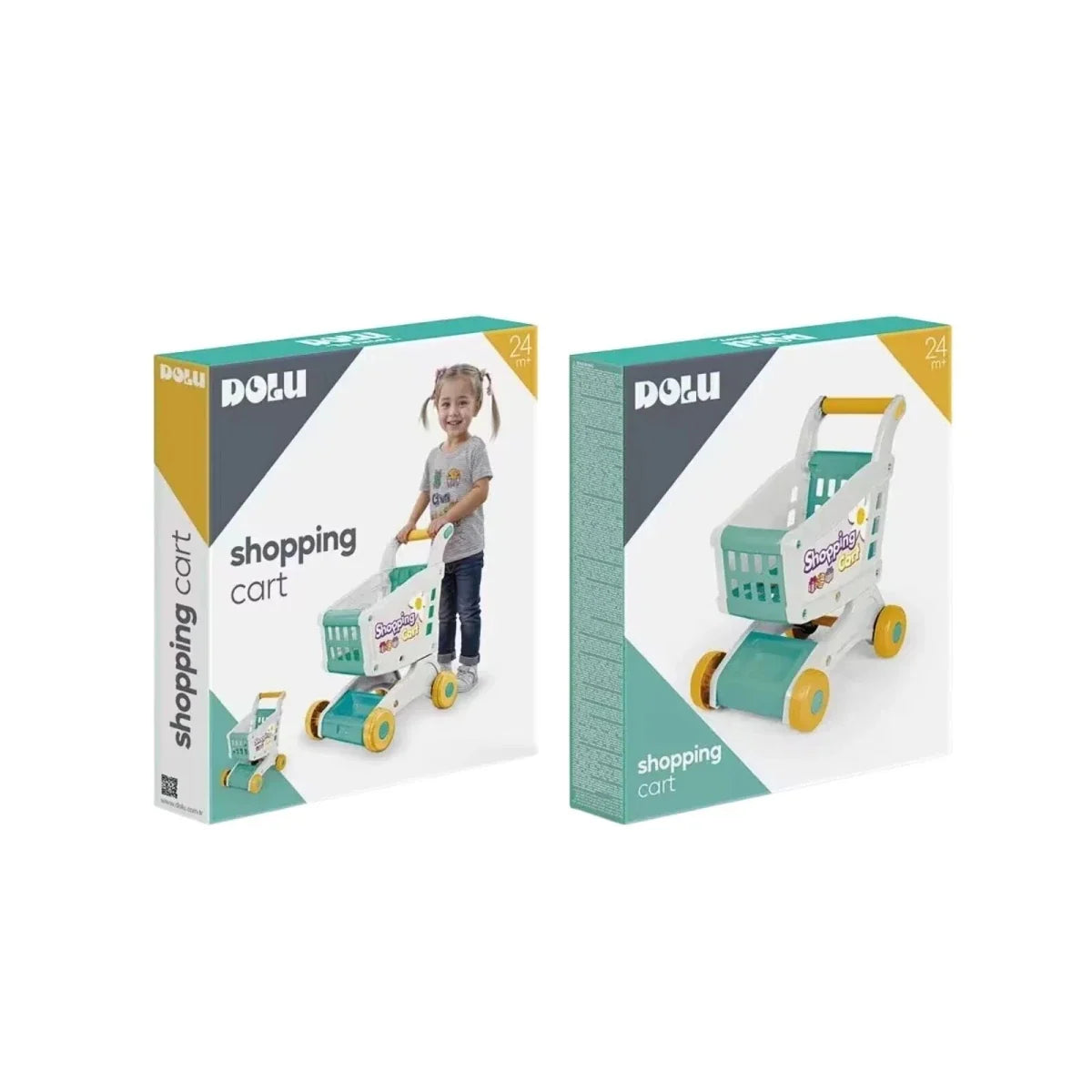 Dolu Shopping Cart - White