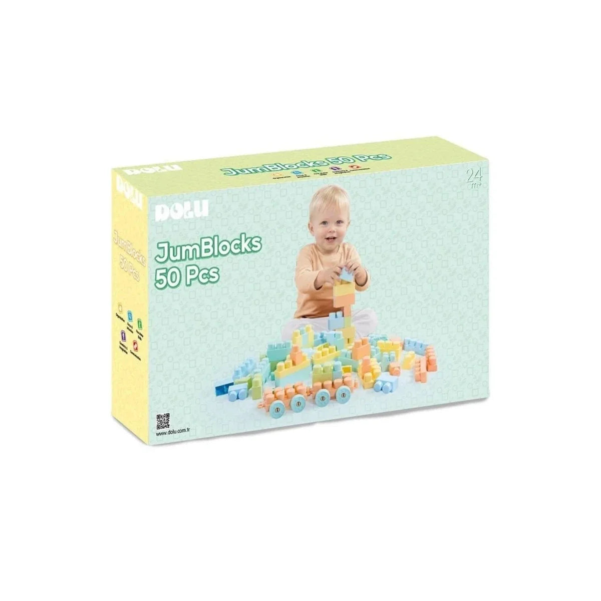 Dolu Jumblocks Building Blocks Set 50 pcs