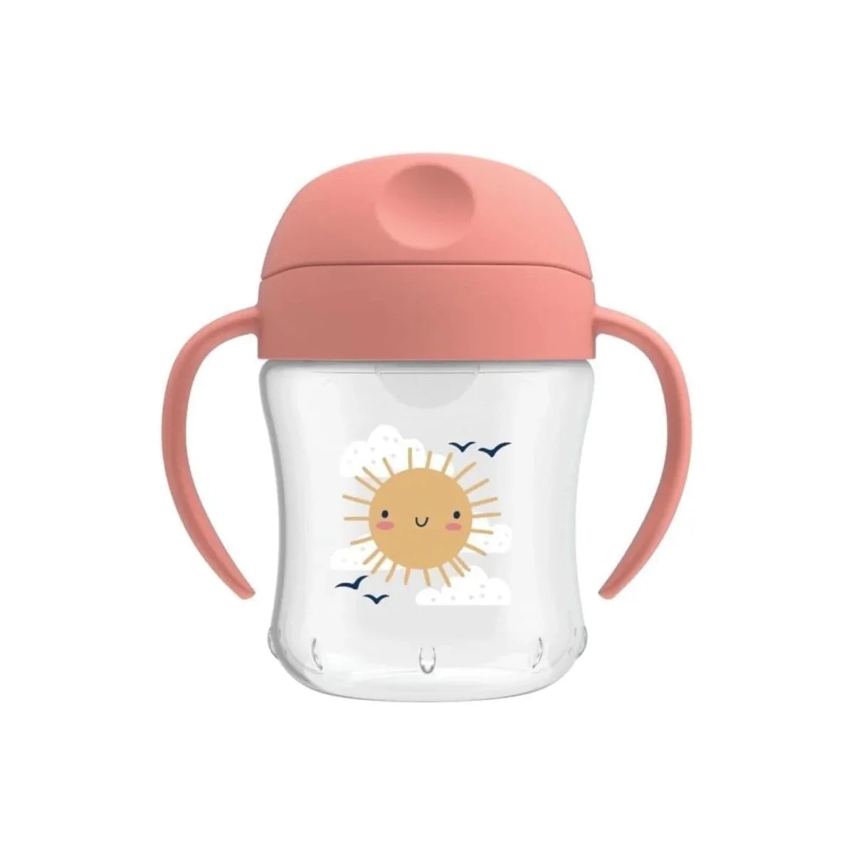 Dr. Brown's Soft Mouth Transition Cup 180ml - Pink