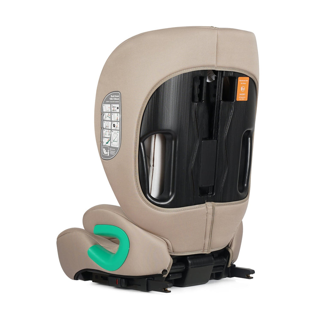 For Your Little One Stepup I-Size Isofix 2/3 Car Seat Booster Seat - Latte Beige (4-12 Years)