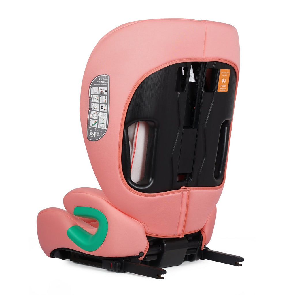 For Your Little One Stepup I-Size Isofix 2/3 Car Seat Booster Seat - Blush Rose (4-12 Years)