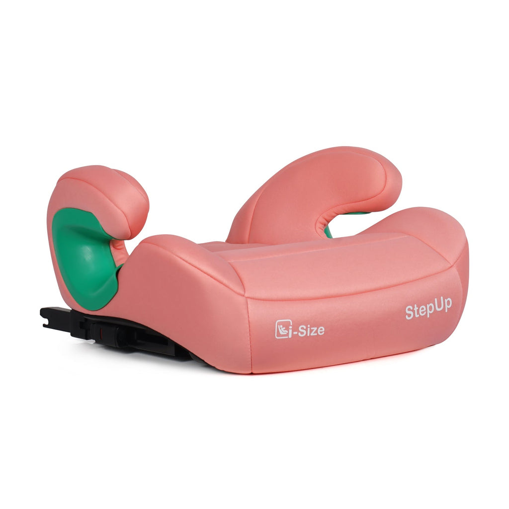 For Your Little One Stepup I-Size Isofix 2/3 Car Seat Booster Seat - Blush Rose (4-12 Years)